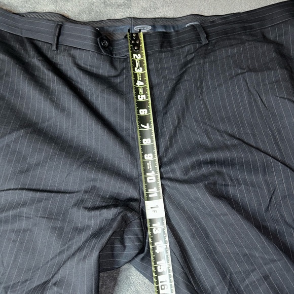 Pronto Uomo Size 48W Black&White Pinstripe Corporate Office Wedding Dress Pants - Picture 6 of 11